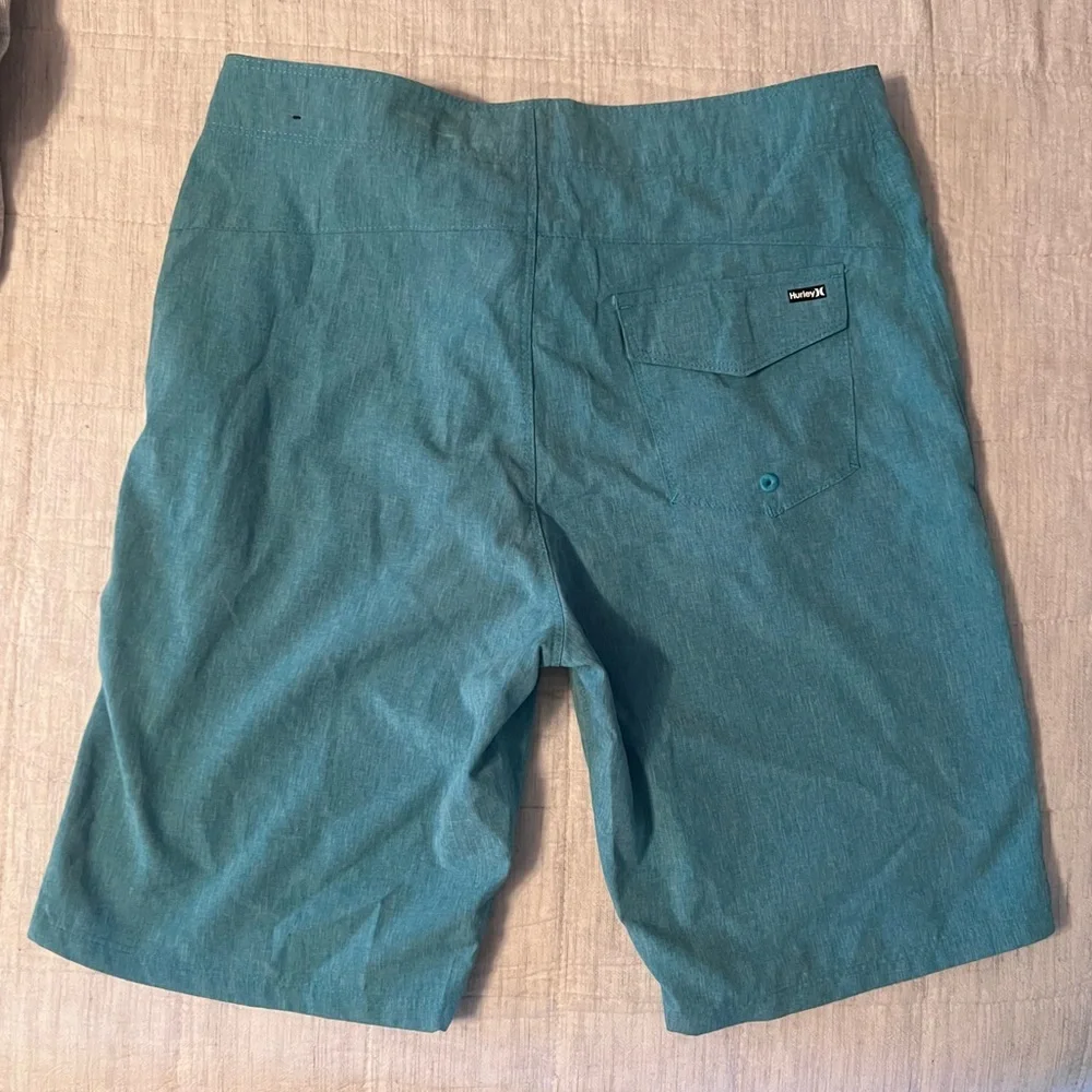 Hurley Boys Teal Boardshorts - Quick-Dry Swim Trunks